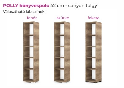 Polly könyvespolc reál bútor szombathely