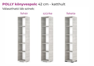 Polly könyvespolc reál bútor szombathely