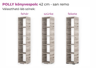 Polly könyvespolc reál bútor szombathely