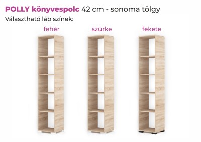Polly könyvespolc reál bútor szombathely
